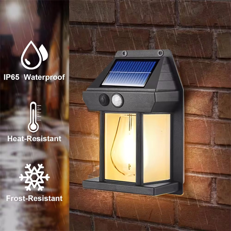 Outdoor Lighting Sconce - Lampa ścienna na energię słoneczną Zewnętrzna