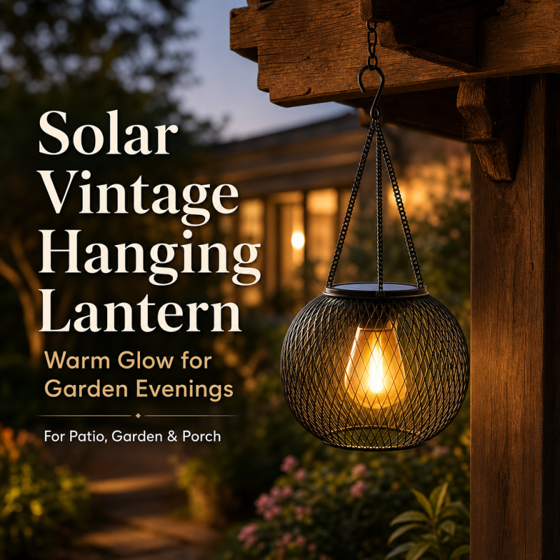 Outdoor Lighting Ground - Solarna lampa podłogowa LED do zawieszenia,