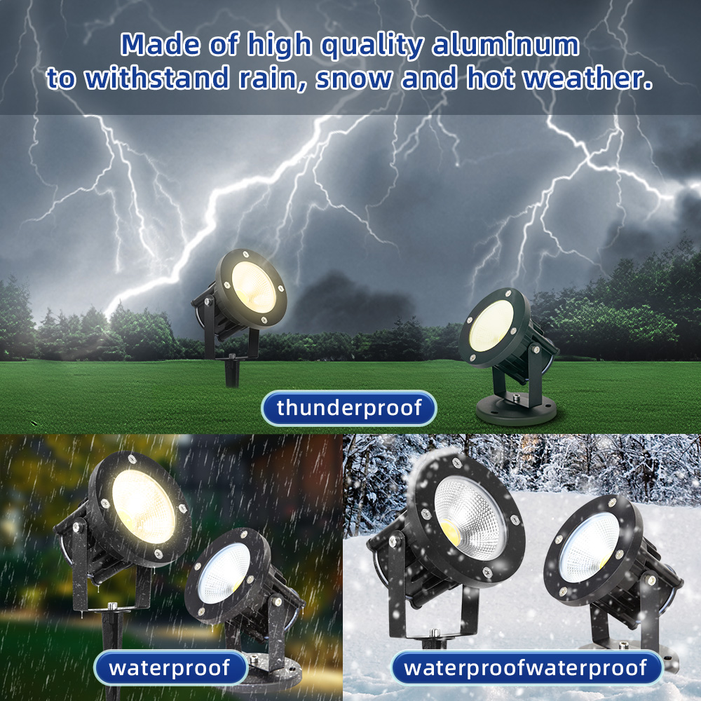 Outdoor Lighting Sconce - Oświetlenie ogrodowe LED GU10, lampa trawnikowa,