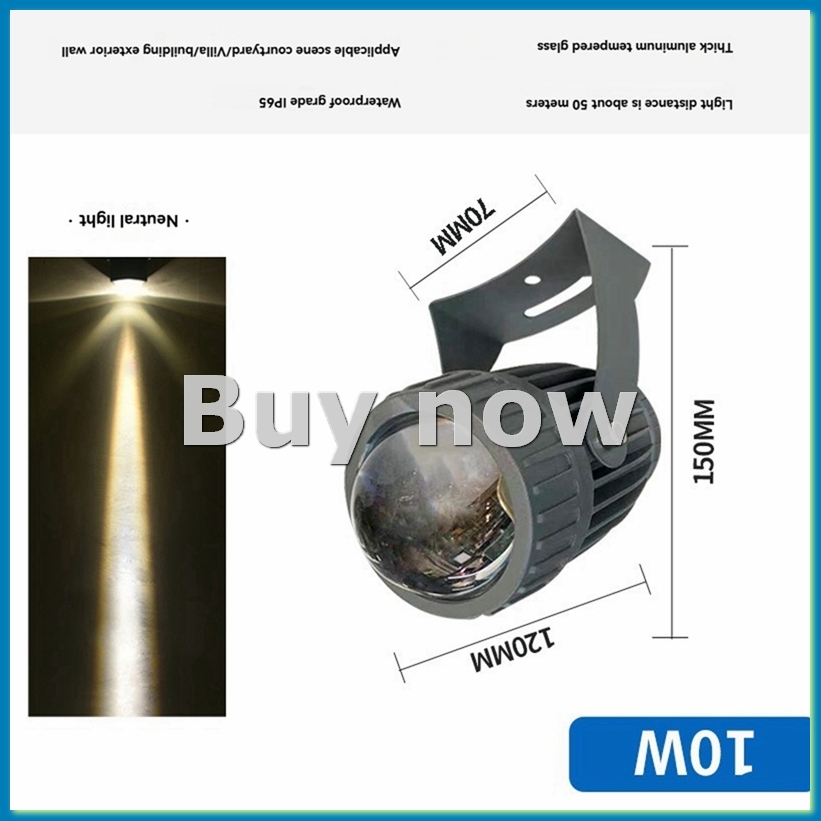 Outdoor Lighting Sconce - Zewnętrzne reflektory LED ogrodowe ścienne 10W