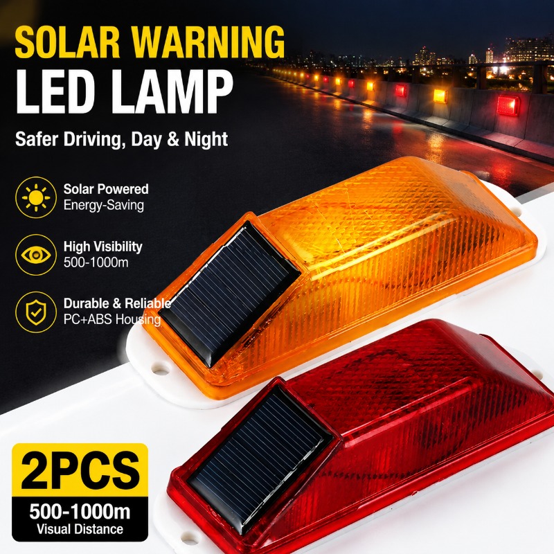 Outdoor Lighting Beacon - Solarna lampa ostrzegawcza LED z funkcją