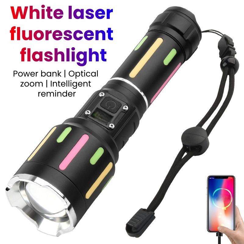 Outdoor Lighting Rechargeable - Wysokiej Mocy Biała Latarka Fluorescencyjna z