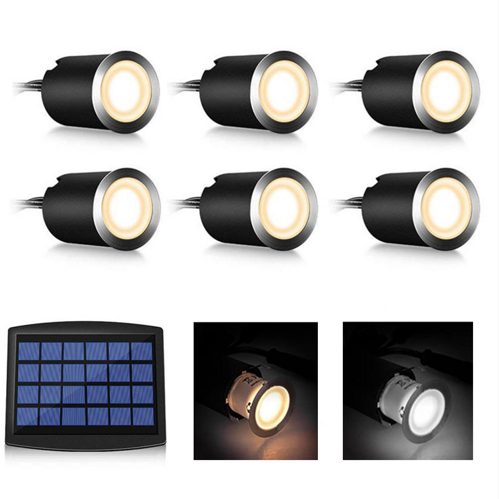 Outdoor Lighting With Outlet - 6 sztuk 8 sztuk słoneczna lampa
