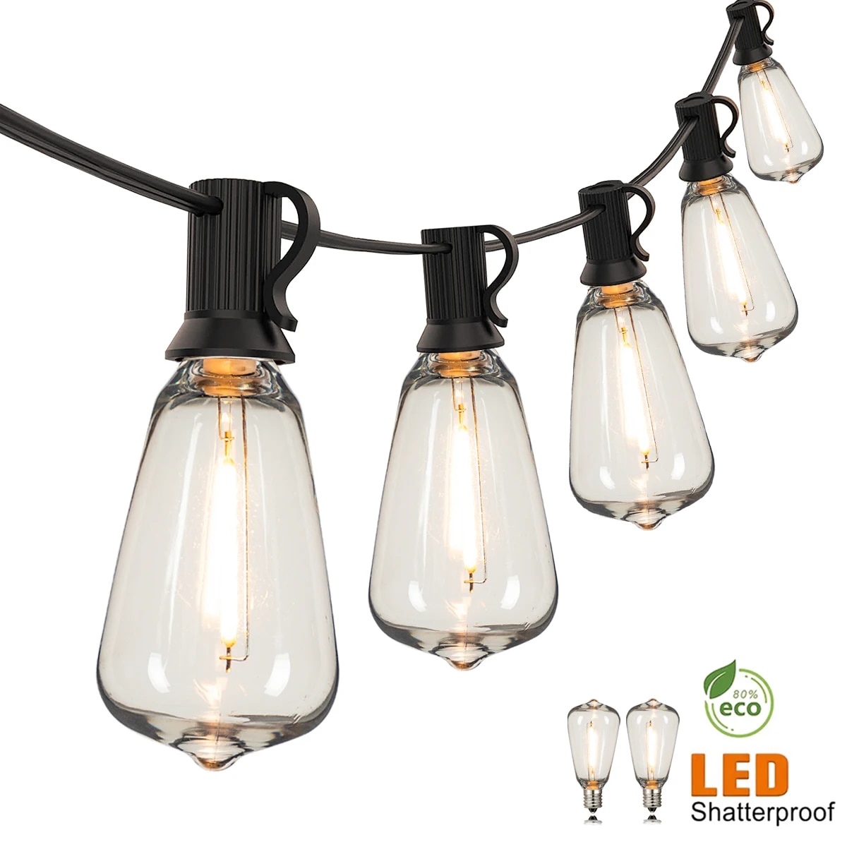 Outdoor Lighting Sconce - ST38 girlanda żarówkowa girlanda zewnętrzna podłączana
