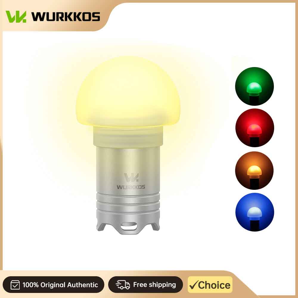 Outdoor Lighting Beacon - Wurkkos DL04 Mini Latarka Nurkowa Wodoodporna