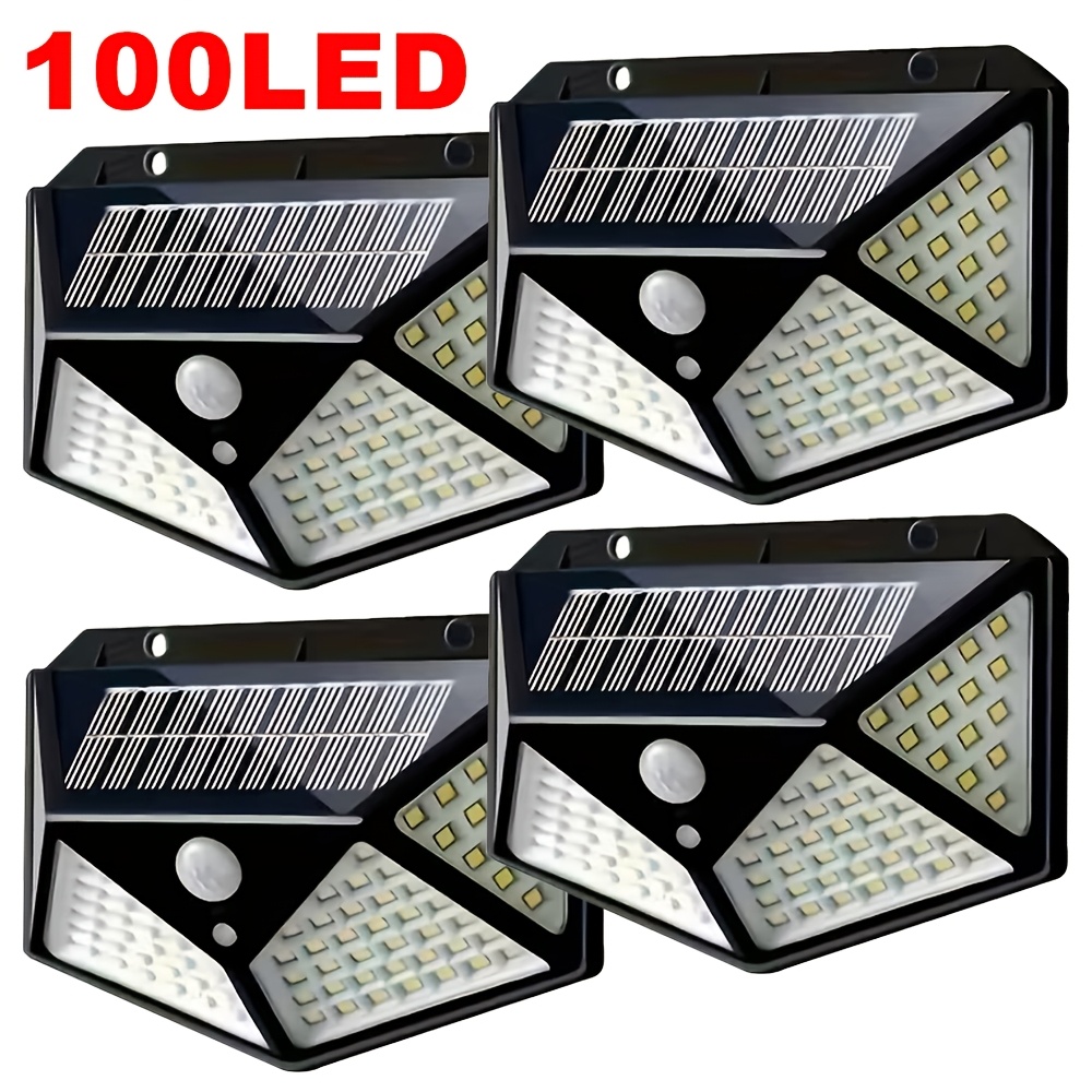 Outdoor Lighting Sconce - 100 LED Zewnętrzna Solarna Lampa Ogrodowa