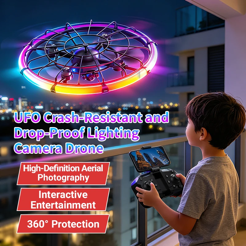 Outdoor Lighting And Camera - JJRC H145 UFO RC Dron z