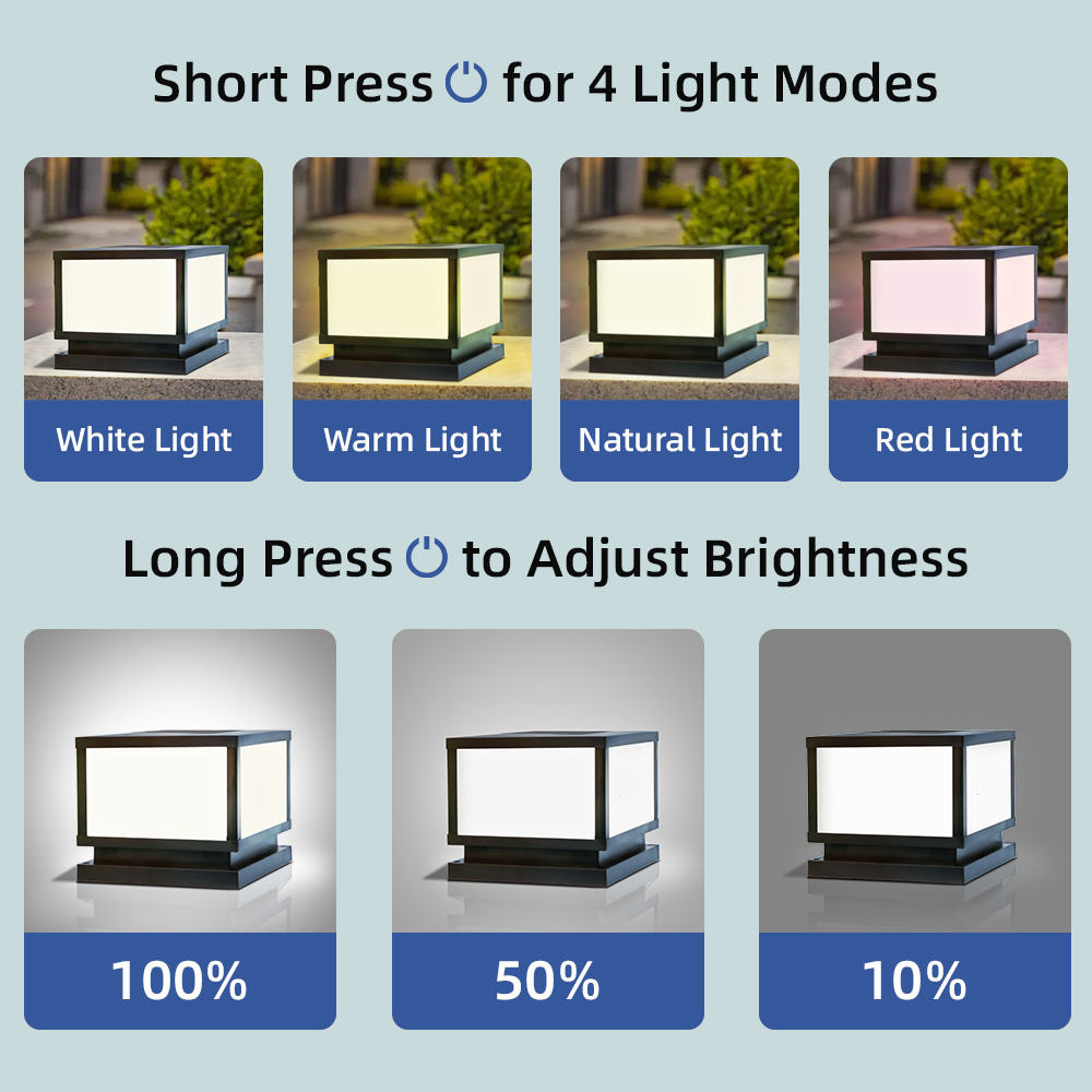 Zewnętrzne lampy solarne LED,  – Outdoor Lighting With Outlet recenzja i cena