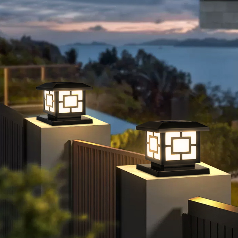 Zewnętrzne lampy solarne LED,  – Outdoor Lighting With Outlet recenzja i cena