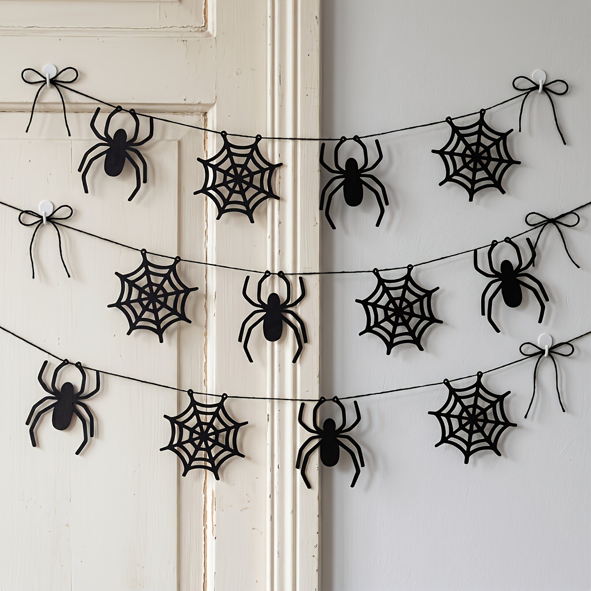 2 zestawy girland z pajęczynam – Outdoor Lighting Halloween recenzja i cena