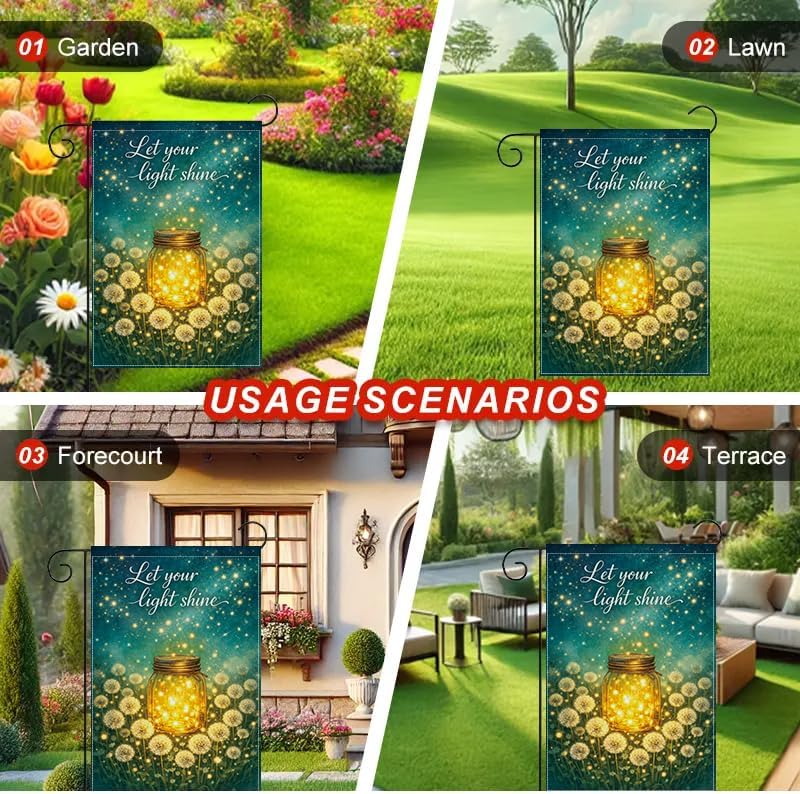 Flaga ogrodowa 12x18 cali, „Ni – Outdoor Lighting For Your Yard recenzja i cena