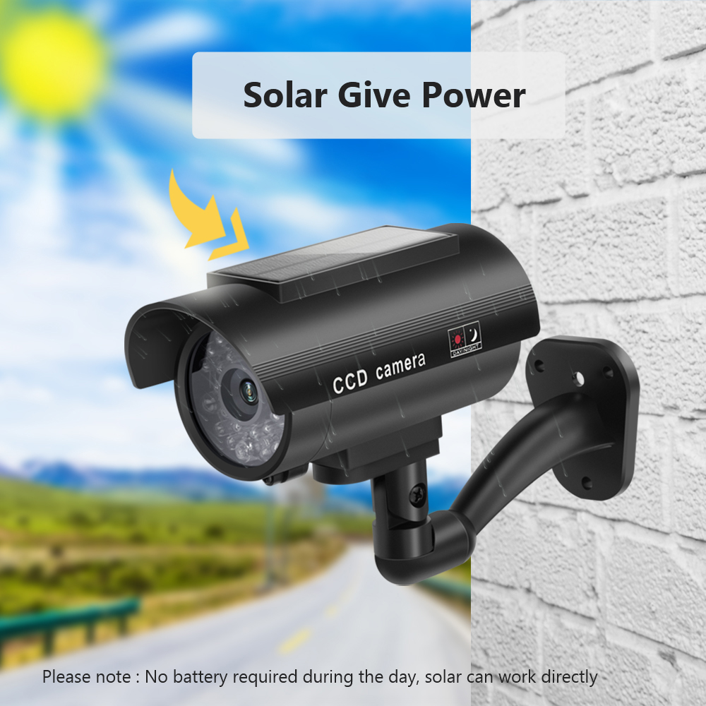 Panel słoneczny Dummy kamera m – Outdoor Lighting And Camera recenzja i cena
