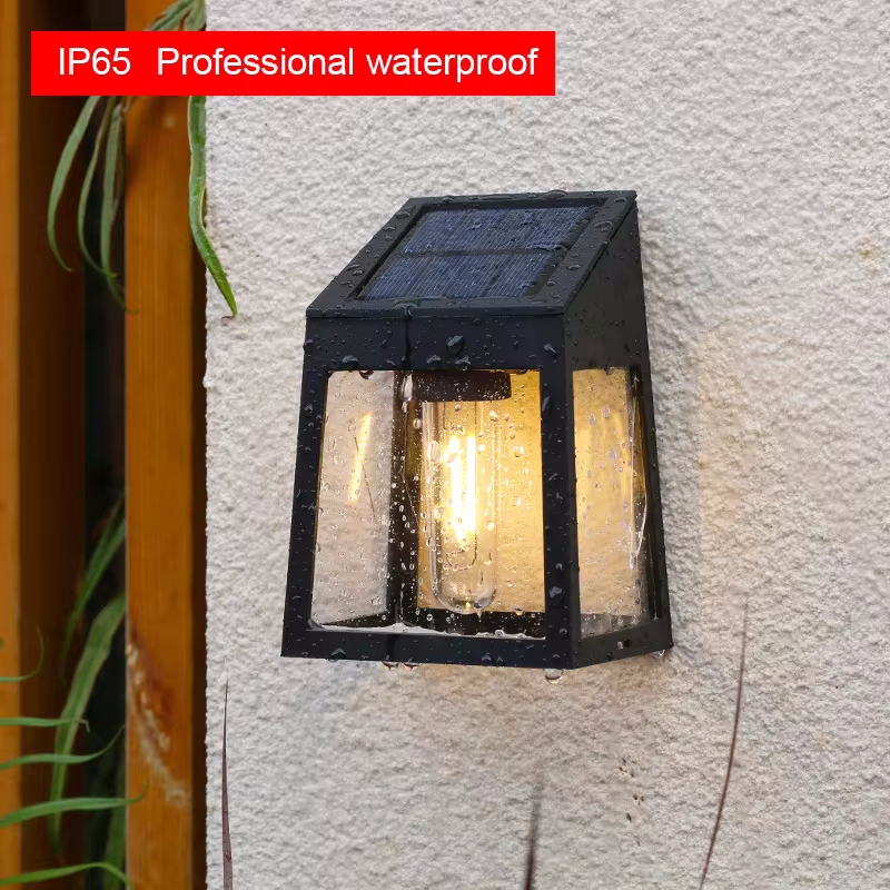 Lampa ścienna na energię słone – Outdoor Lighting Sconce recenzja i cena
