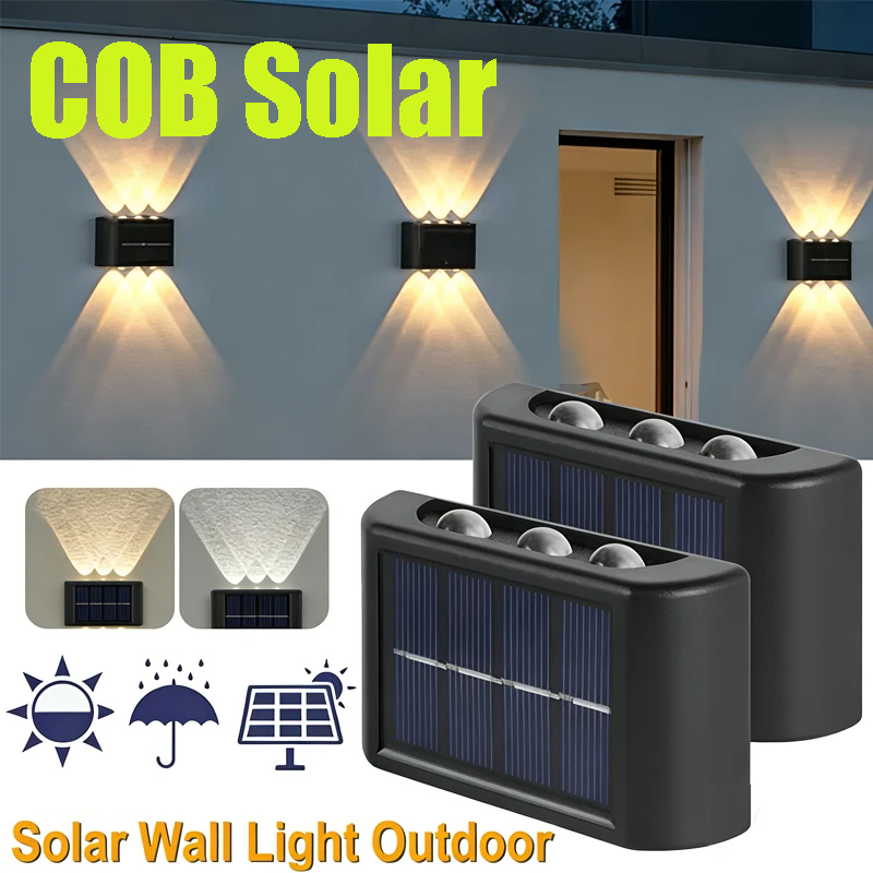 Zewnętrzna lampa solarna COB,  – Outdoor Lighting For Garden recenzja i cena