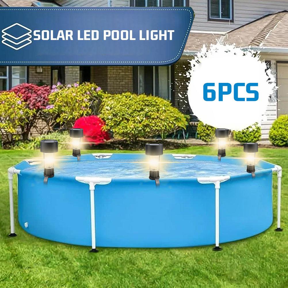 Solarne lampki LED do basenu,  – Outdoor Lighting Ground recenzja i cena
