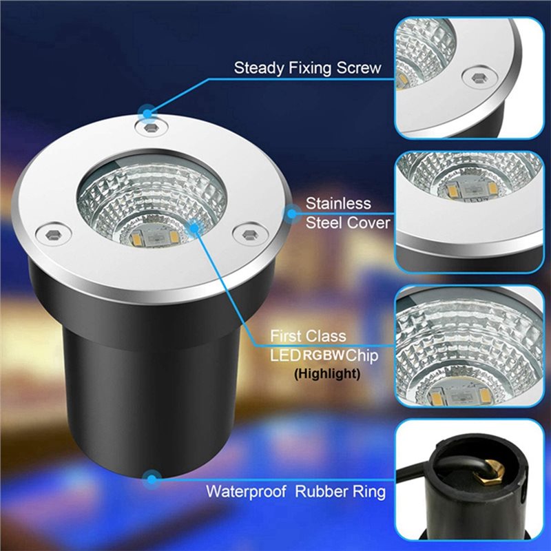 A01F-Zewnętrzna lampa gruntowa – Outdoor Lighting Low Voltage recenzja i cena