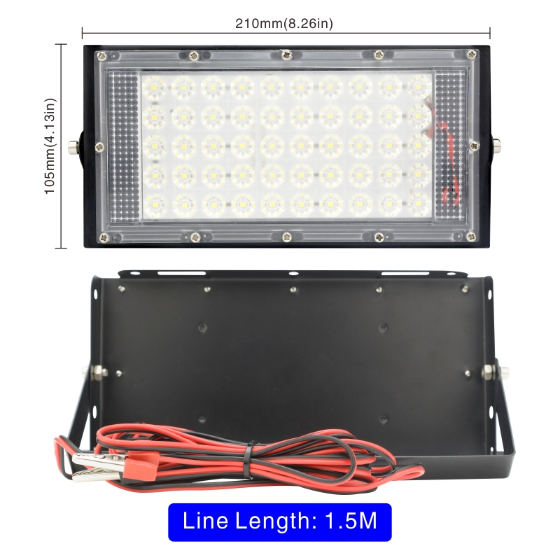 DC 12V-85V 50W Led światło hal – Outdoor Lighting Volt recenzja i cena