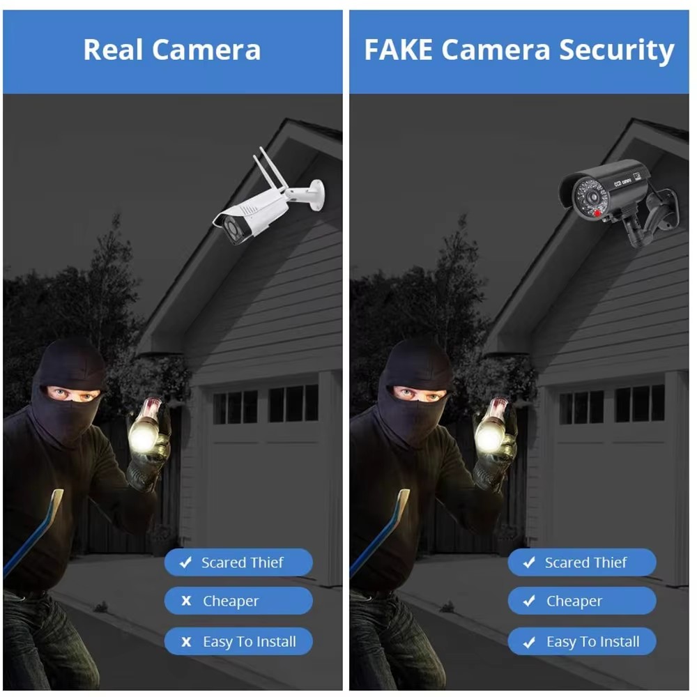 Symulacja kamery, fałszywa kam – Outdoor Lighting And Camera recenzja i cena