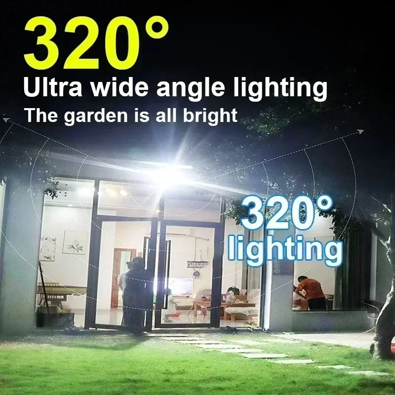 Mocna lampa solarna ścienna 12 – Outdoor Lighting Sconce recenzja i cena