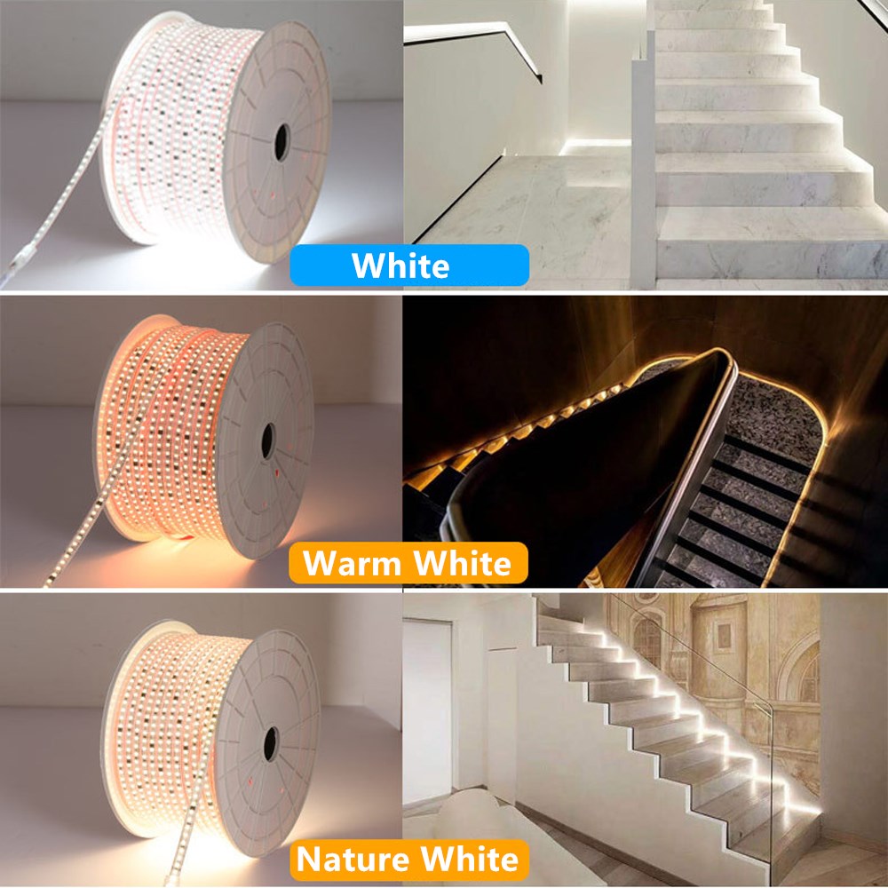 Taśma LED AC 220 V Lampa 2835  – Outdoor Lighting Volt recenzja i cena