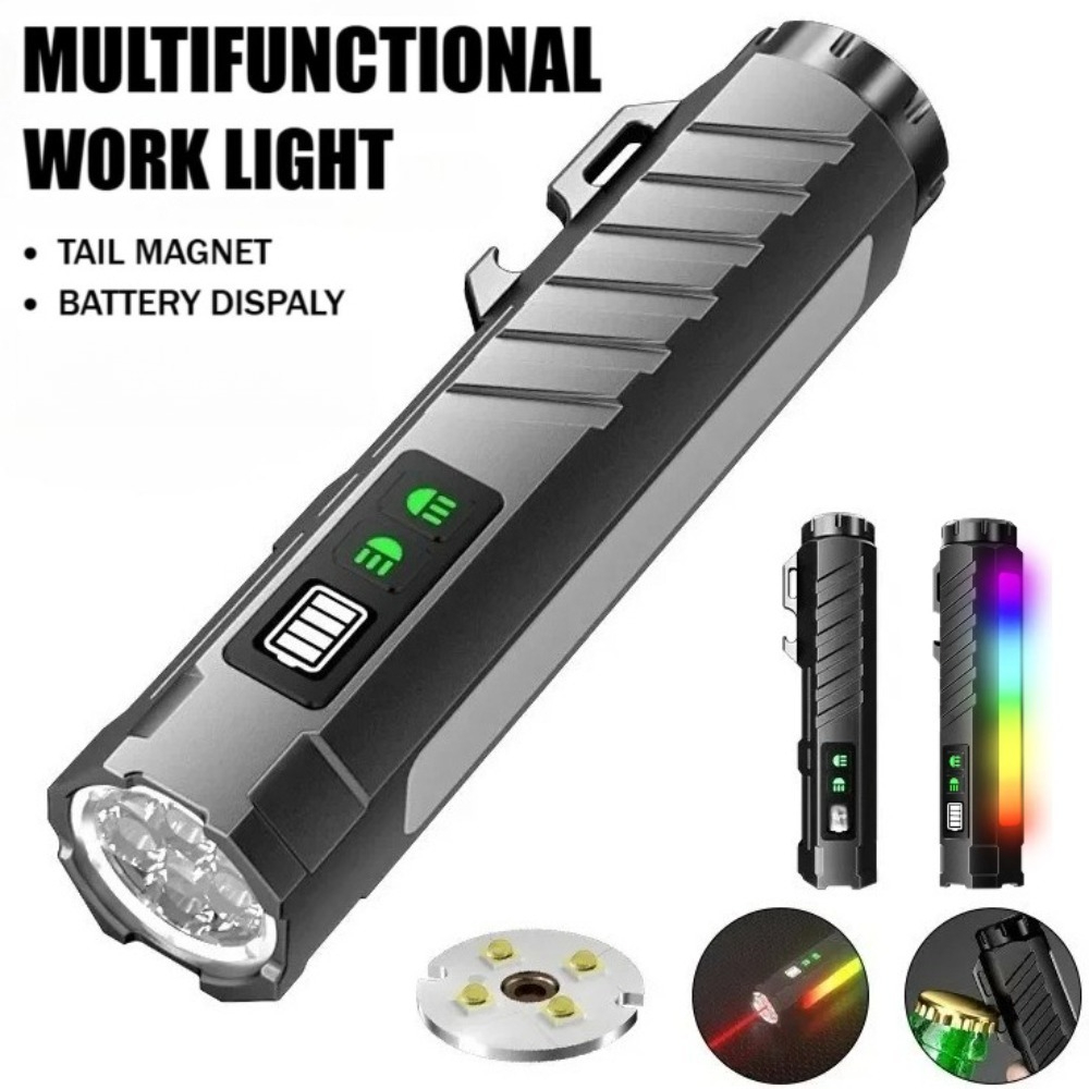 Wielofunkcyjna, mocna latarka  – Outdoor Lighting Rechargeable recenzja i cena