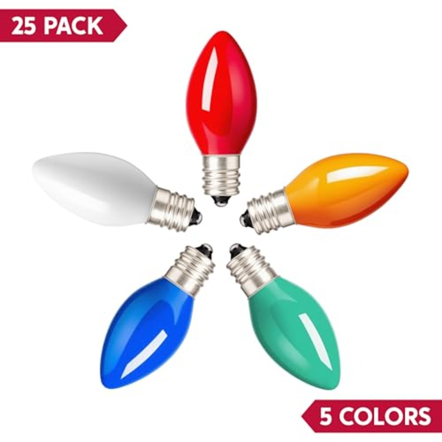 25 sztuk zamiennych żarówek, ś – Outdoor Lighting Volt recenzja i cena