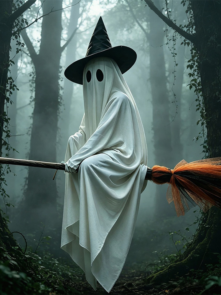 Halloweenowe latające miotły i – Outdoor Lighting Halloween recenzja i cena