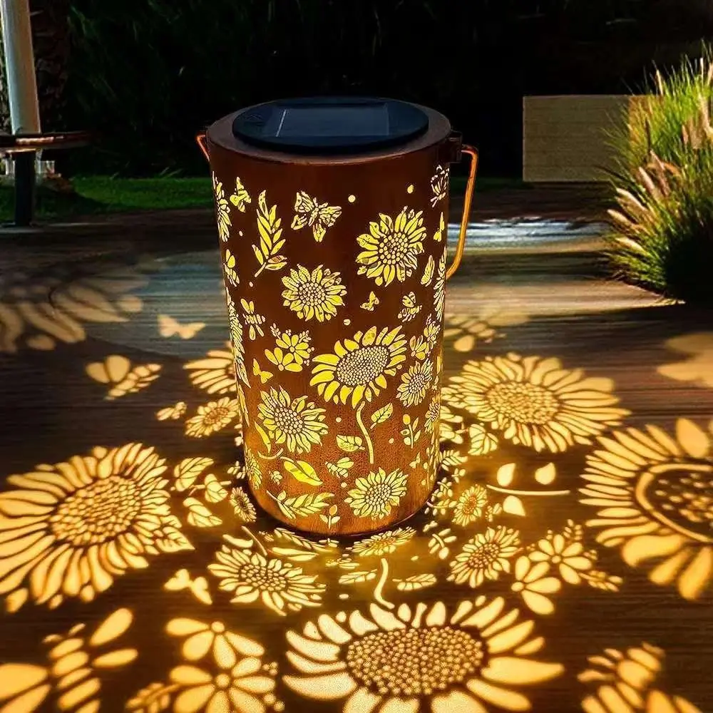 Lampa słonecznikowa z efektem  – Outdoor Lighting For Garden recenzja i cena