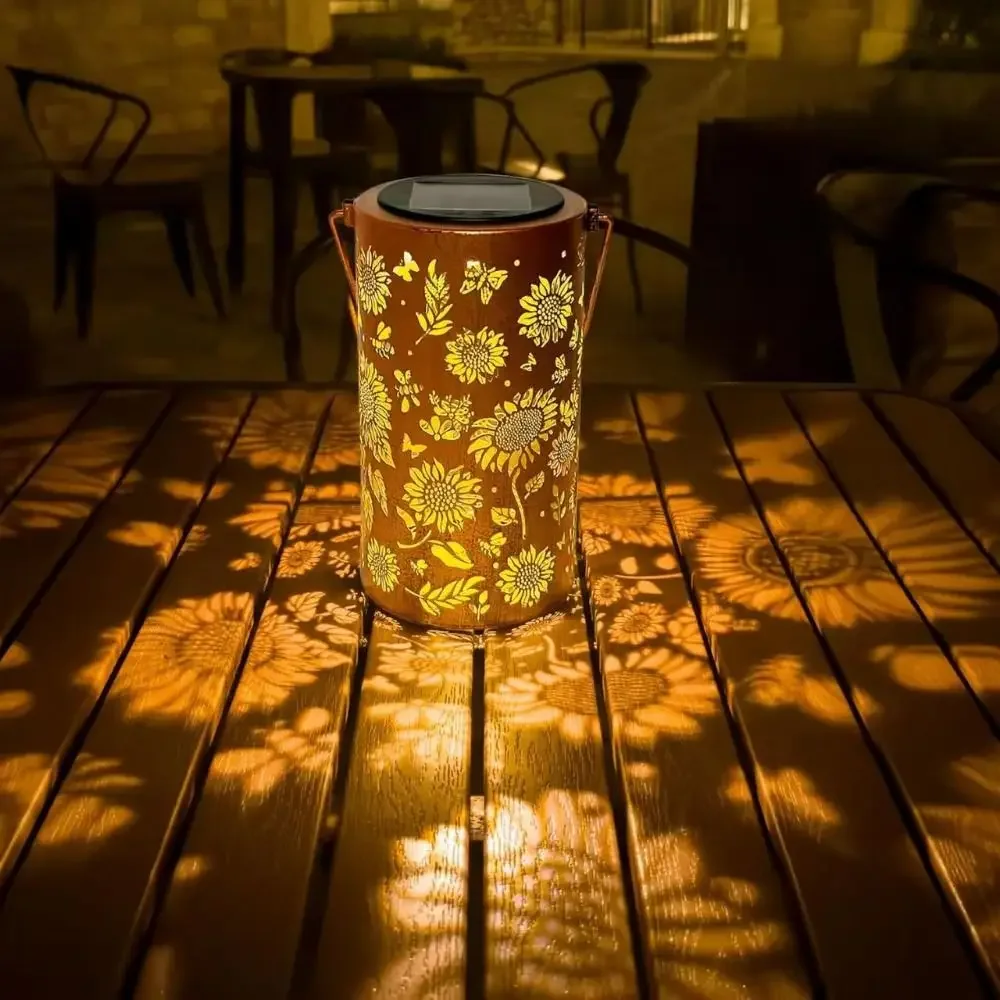 Lampa słonecznikowa z efektem  – Outdoor Lighting For Garden recenzja i cena
