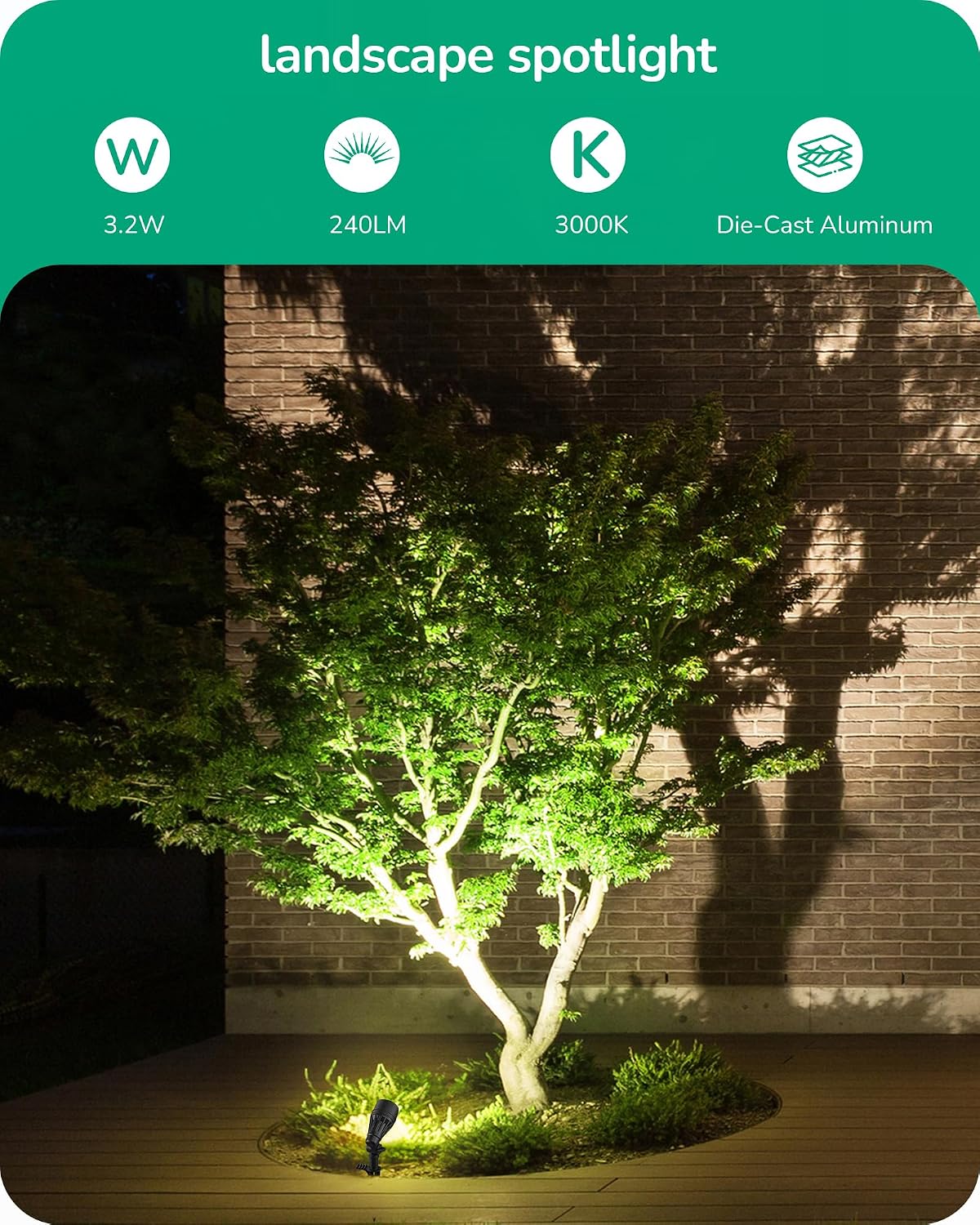 Reflektor niskonapięciowy, alu – Outdoor Lighting Low Voltage recenzja i cena