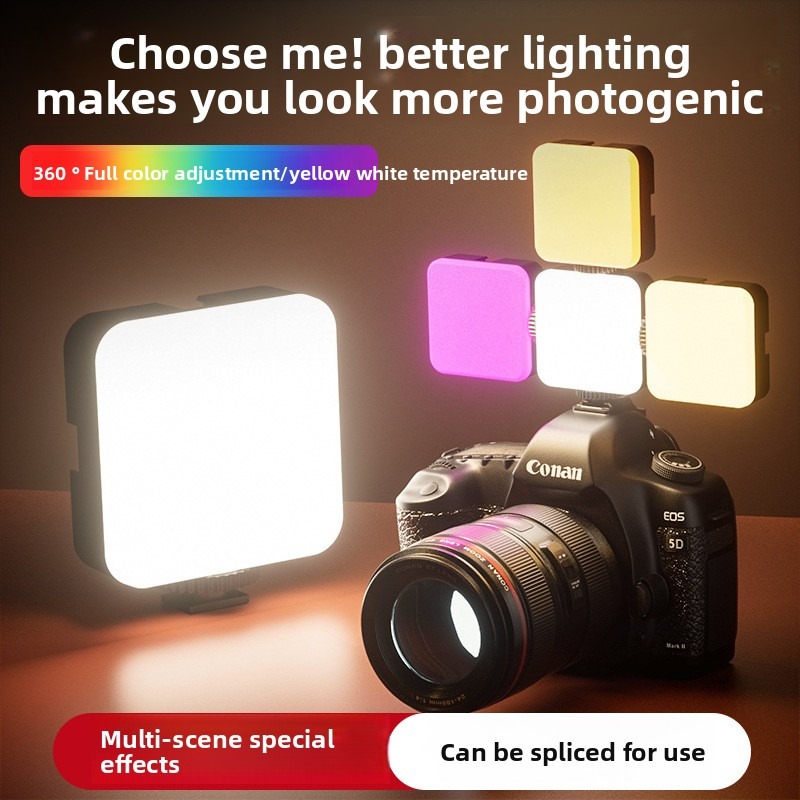 Lampa kieszonkowa RGB do fotog – Outdoor Lighting And Camera recenzja i cena