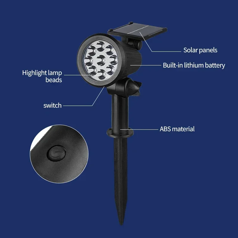 1/2/3/4 szt. Zasilana energią  – Outdoor Lighting With Outlet recenzja i cena