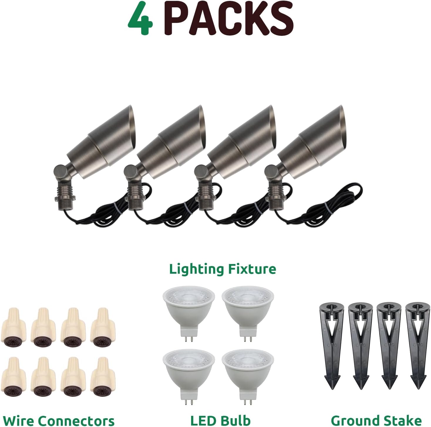 Solidne mosiężne reflektory LE – Outdoor Lighting Low Voltage recenzja i cena