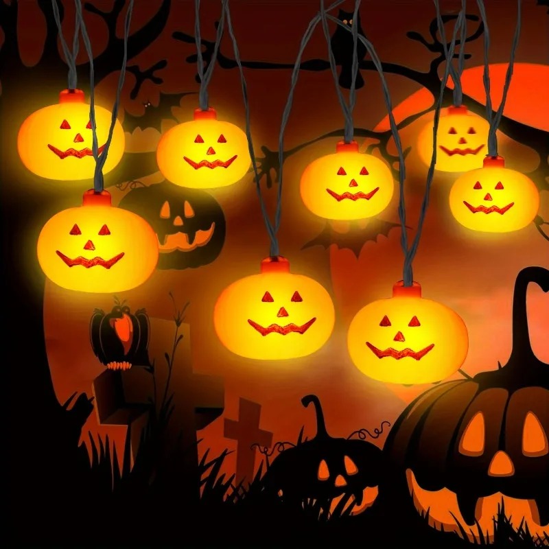 Zasilane bateriami lampki w ks – Outdoor Lighting Halloween recenzja i cena