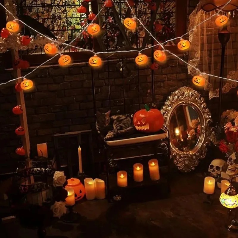 Zasilane bateriami lampki w ks – Outdoor Lighting Halloween recenzja i cena