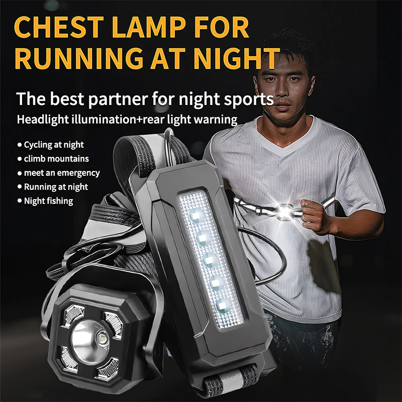 Lampka nocna LED do biegania,  – Outdoor Lighting Rechargeable recenzja i cena