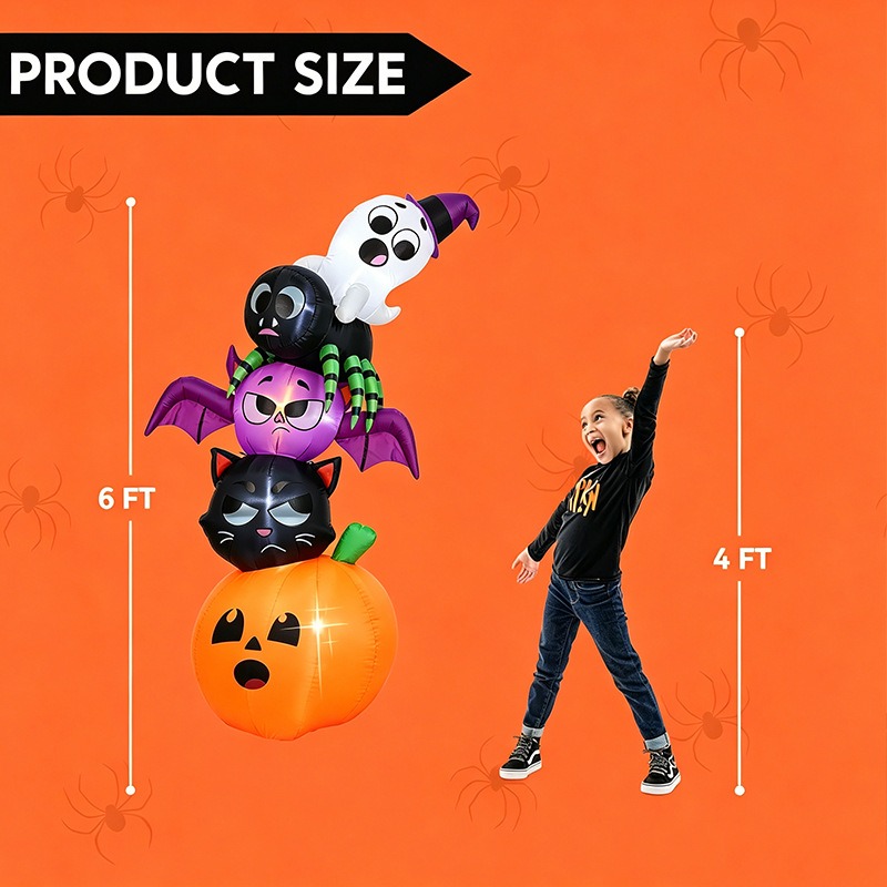 Nadmuchiwane dekoracje na Hall – Outdoor Lighting Halloween recenzja i cena