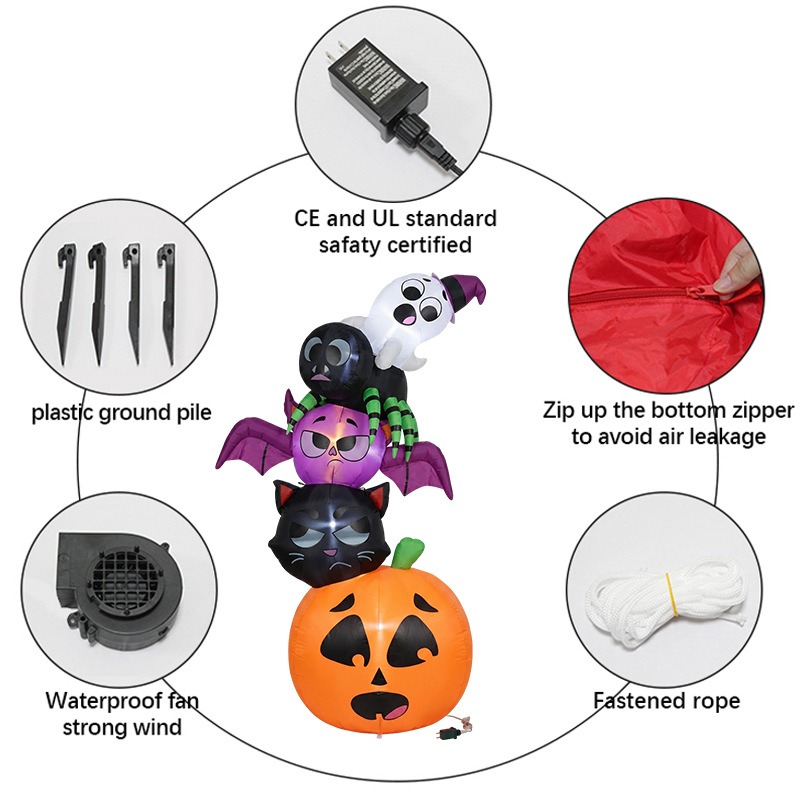 Nadmuchiwane dekoracje na Hall – Outdoor Lighting Halloween recenzja i cena
