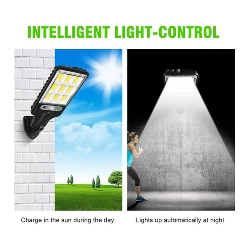 108COB Solarne lampy uliczne Z – Outdoor Lighting With Outlet recenzja i cena
